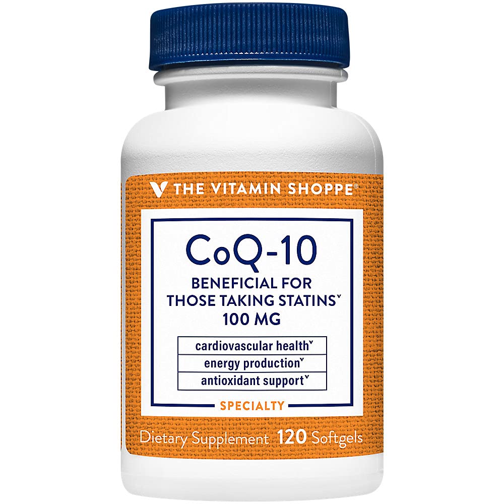 The Vitamin Shoppe CoQ-10 100mg Heart & Energy Support - 120 Softgels
