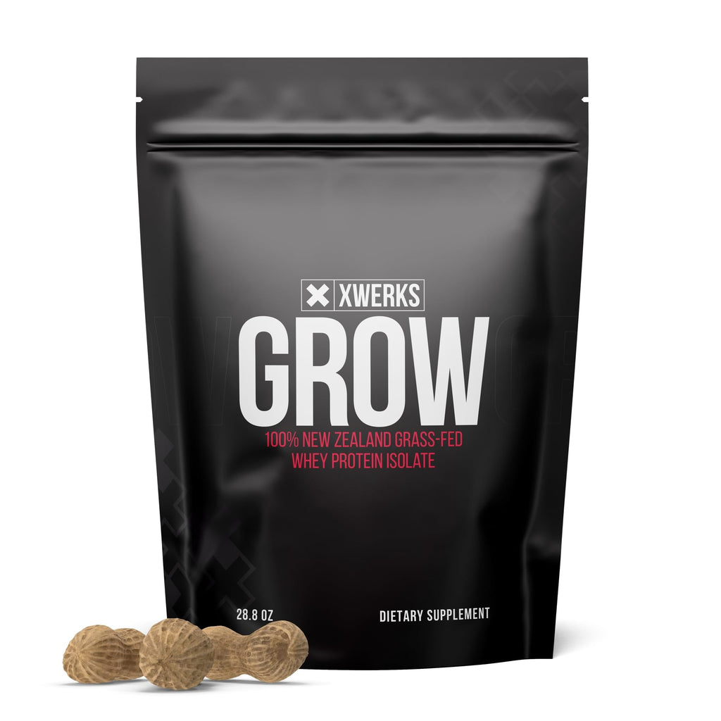 Xwerks Grow Whey Protein Powder Peanut Butter - 30 Servings