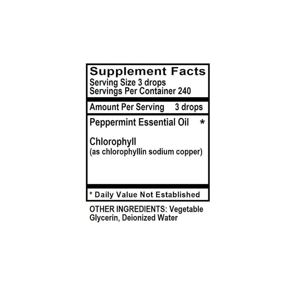 Holly Hill Health Foods Peppermint Spirits with Chlorophyll - 1 Fl Oz - image 4