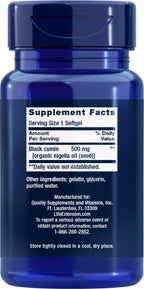 Life Extension Black Cumin Seed Oil Immune Support - 120 Softgels - image 2