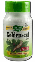 Nature's Way Goldenseal Root - 50 Capsules