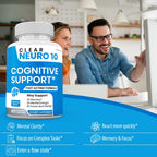 Gold Nutra Clear Neuro 10 Brain Support Capsules - 3 Pack - image 4