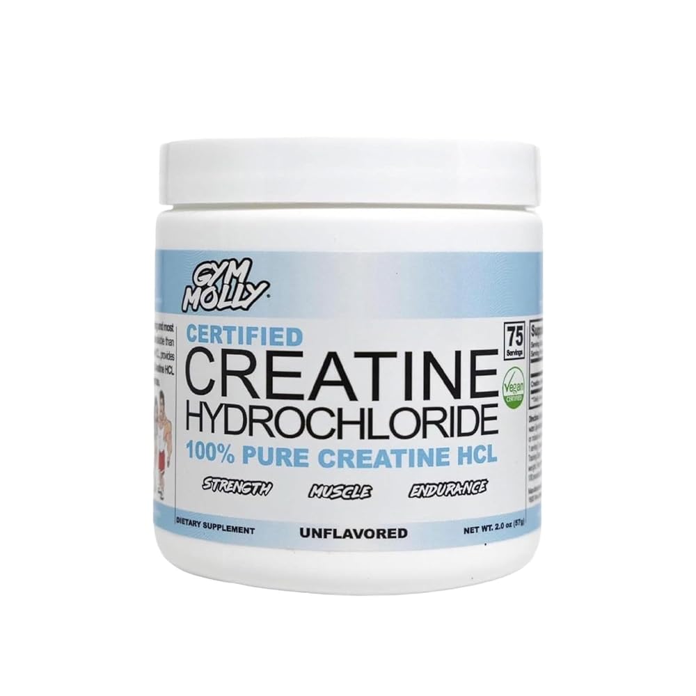 Gym Molly Creatine Hydrochloride Powder - 1.98 oz