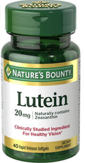 Nature's Bounty Lutein 20mg - 60 Softgels