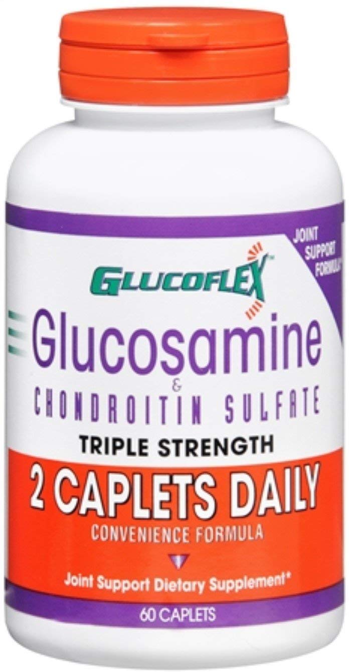 Glucoflex Glucosamine & Chondroitin Sulfate Triple Strength - 60 Caplets