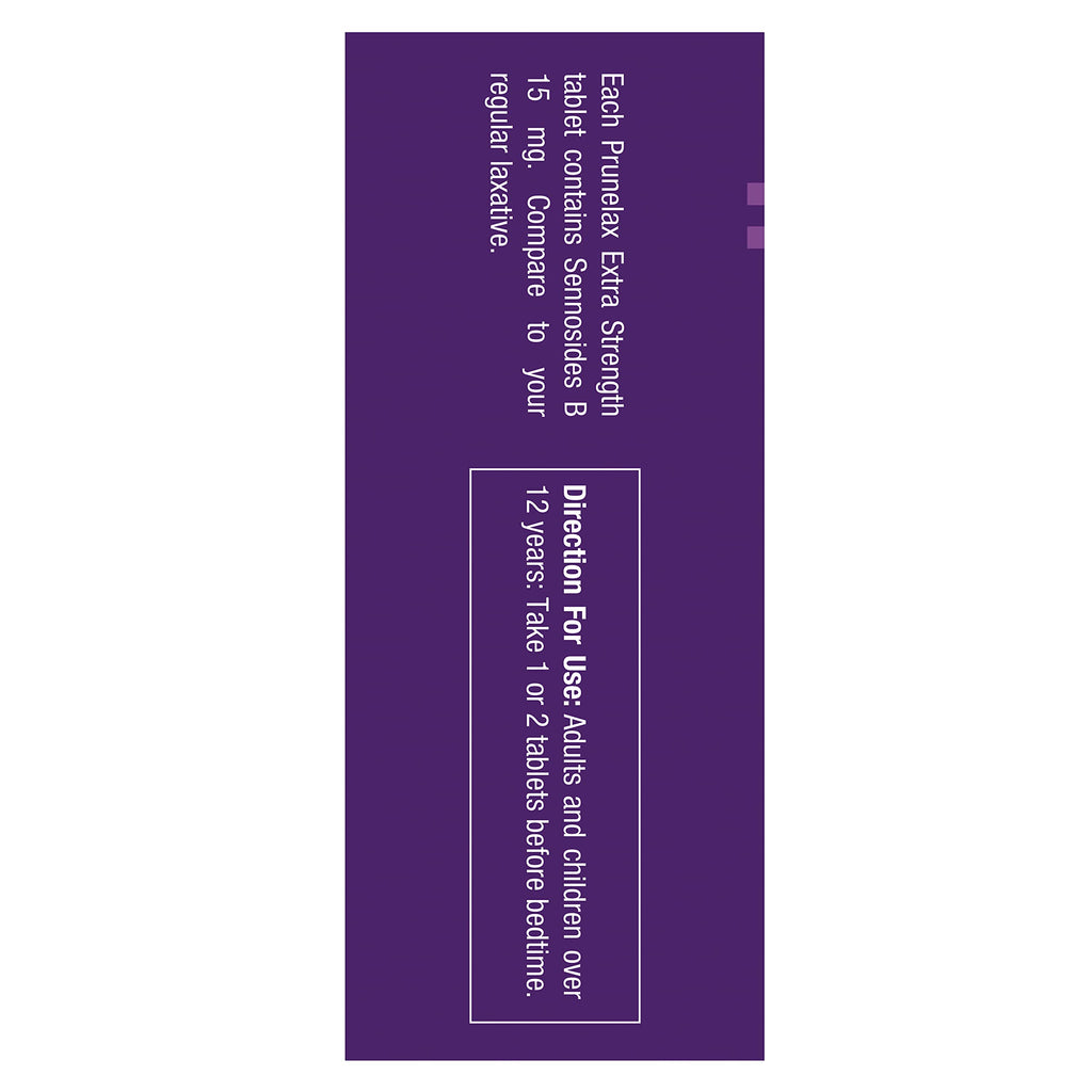 Prunelax Extra Strength Natural Laxative Tablets - 120 Tablets - image 4