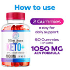 LIVORKA Slim Aura Keto ACV Gummies Apple Cider Vinegar - 120 Gummies - image 3