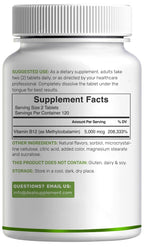DEAL SUPPLEMENT Methyl B-12 5000 mcg - 240 Tablets - image 7