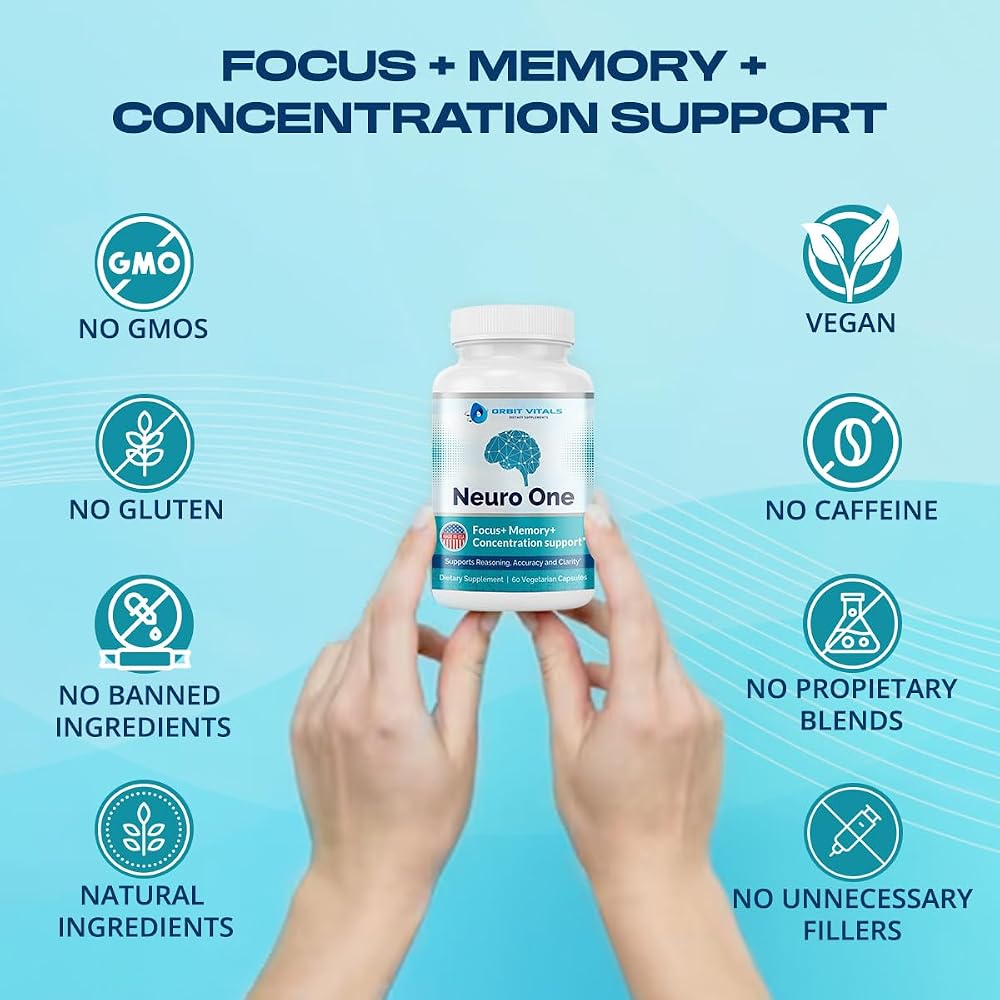 Orbit Vitals Neuro Brain Support Supplement for Memory - 60 Capsules - image 6