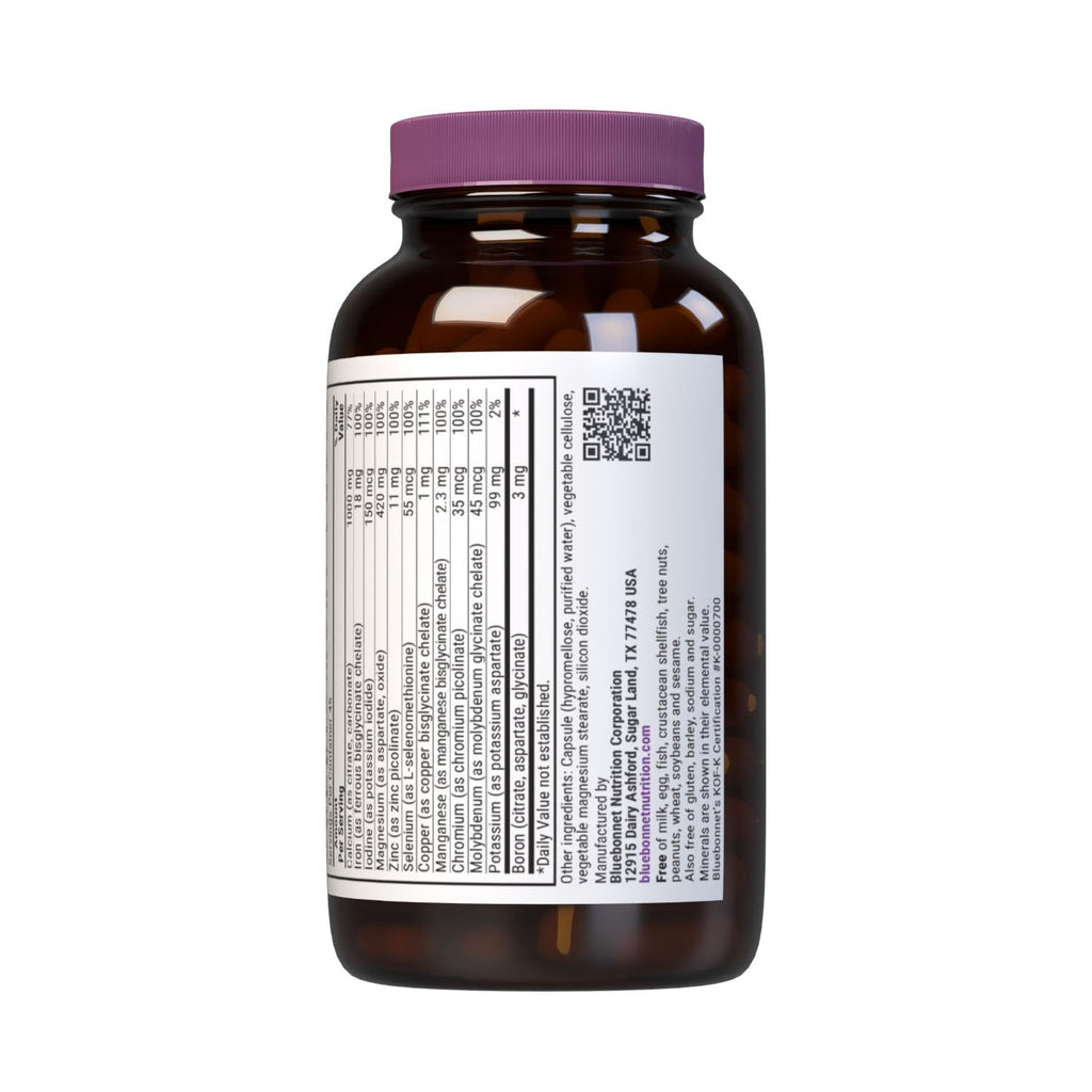 Bluebonnet Bluebonnet Multi Plus Boron Vegetarian Capsules Iron Count