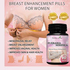 Herbal-avRay Pueraria Mirifica Capsules for Menopause Relief - 90 Vegan Capsules - image 3