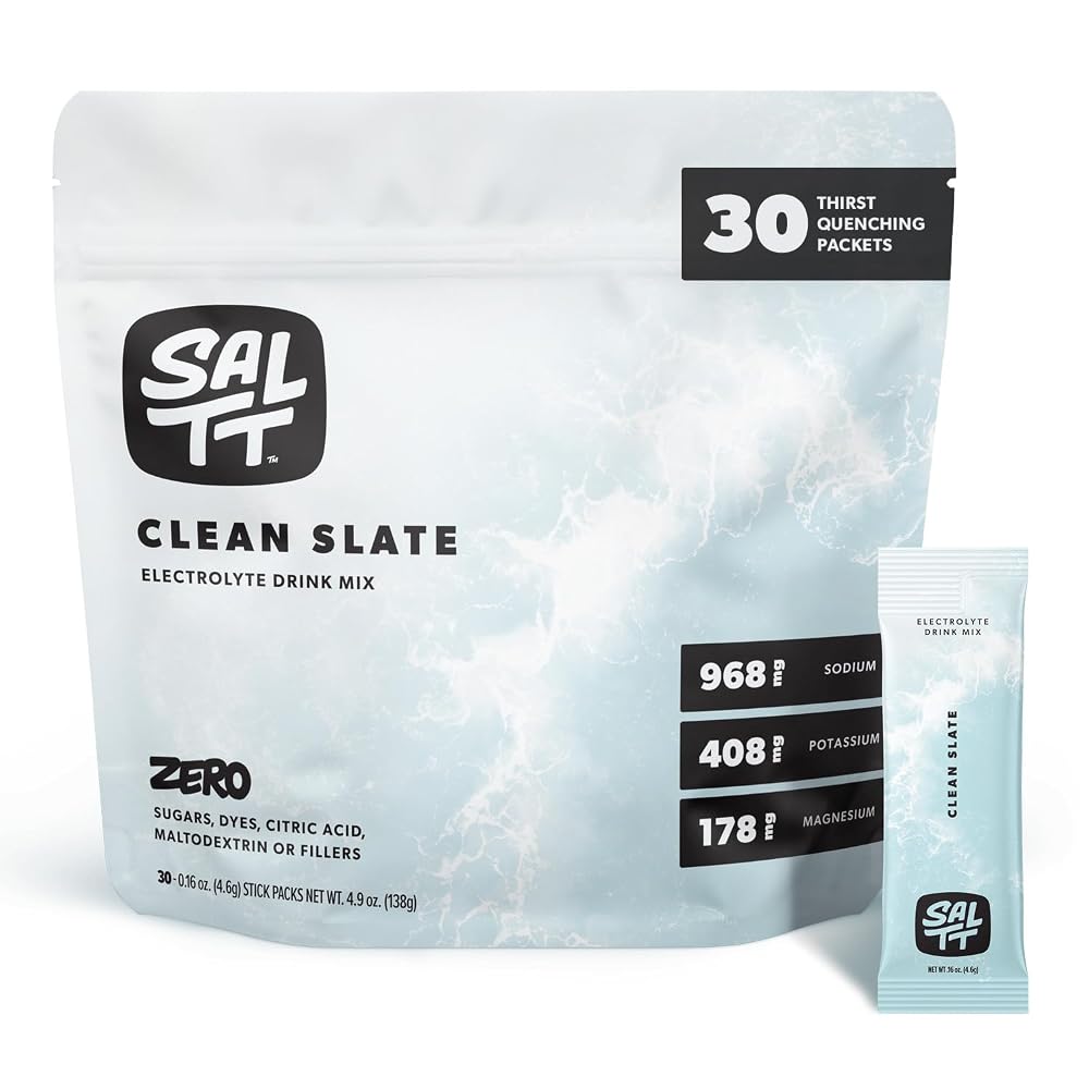 SALTT Electrolyte Packets - Zero Sugar, Easy Dissolve, Key Minerals