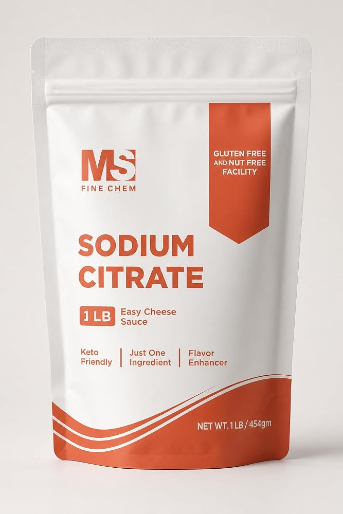 MS Finechem Sodium Citrate Powder Food Grade - 454g