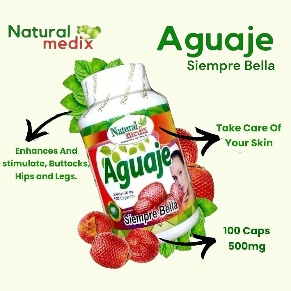Natural Medix Aguaje Superfruit Extract - 100 Capsules - image 5
