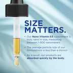 Nanoceutical Solutions Nano Vitamin D3 5000 IU Liquid Drops - 30 ml - image 5