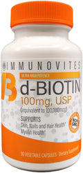 IMMUNOVITES High Dose Biotin (as d-Biotin