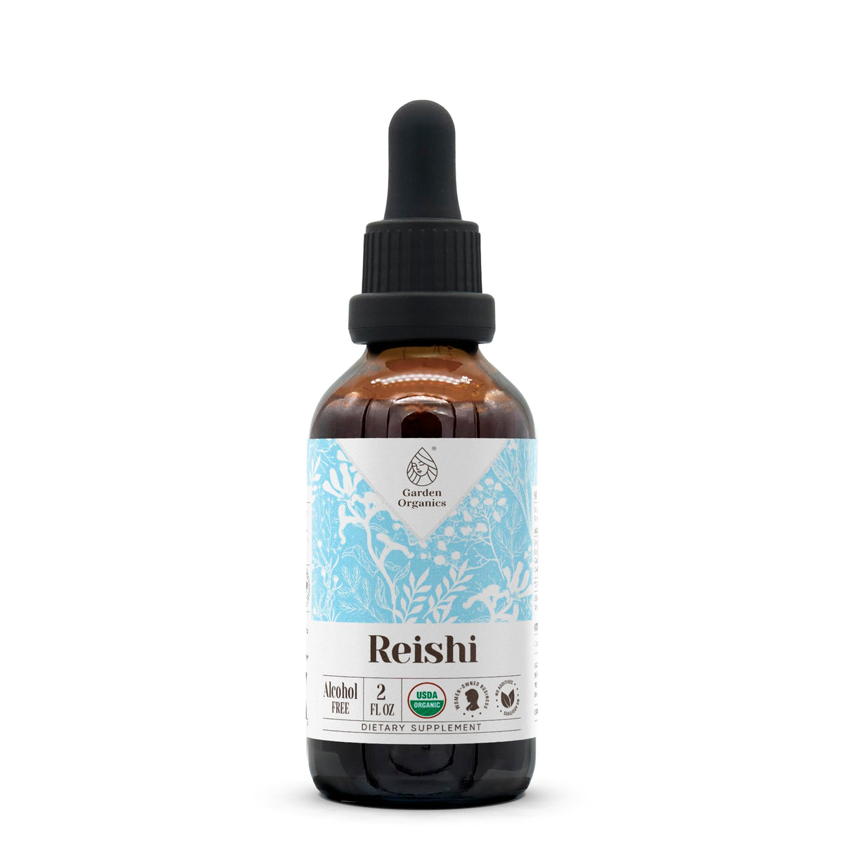 Garden Organics Reishi Alcohol-Free Natural Tincture Extract
