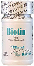 Dialyvite - Biotin 5 mg Vitamin Supplement - 120 Tablets