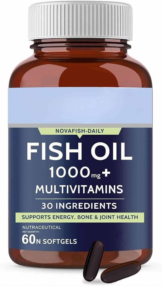 Generic Multivitamin and Omega 3 1000mg Combo - 60 Softgels