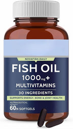 Generic Multivitamin and Omega 3 1000mg Combo - 60 Softgels