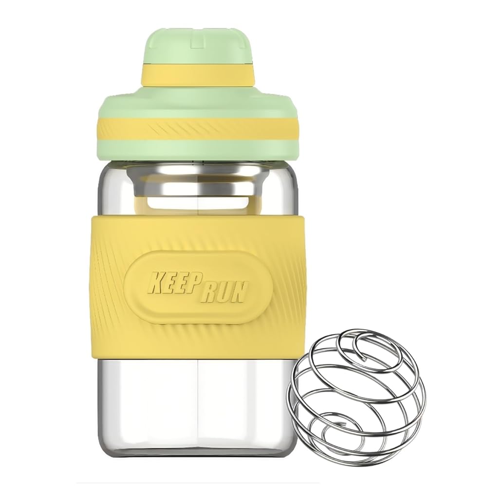 HENGFEI Glass Shaker Bottle for Protein Mixes