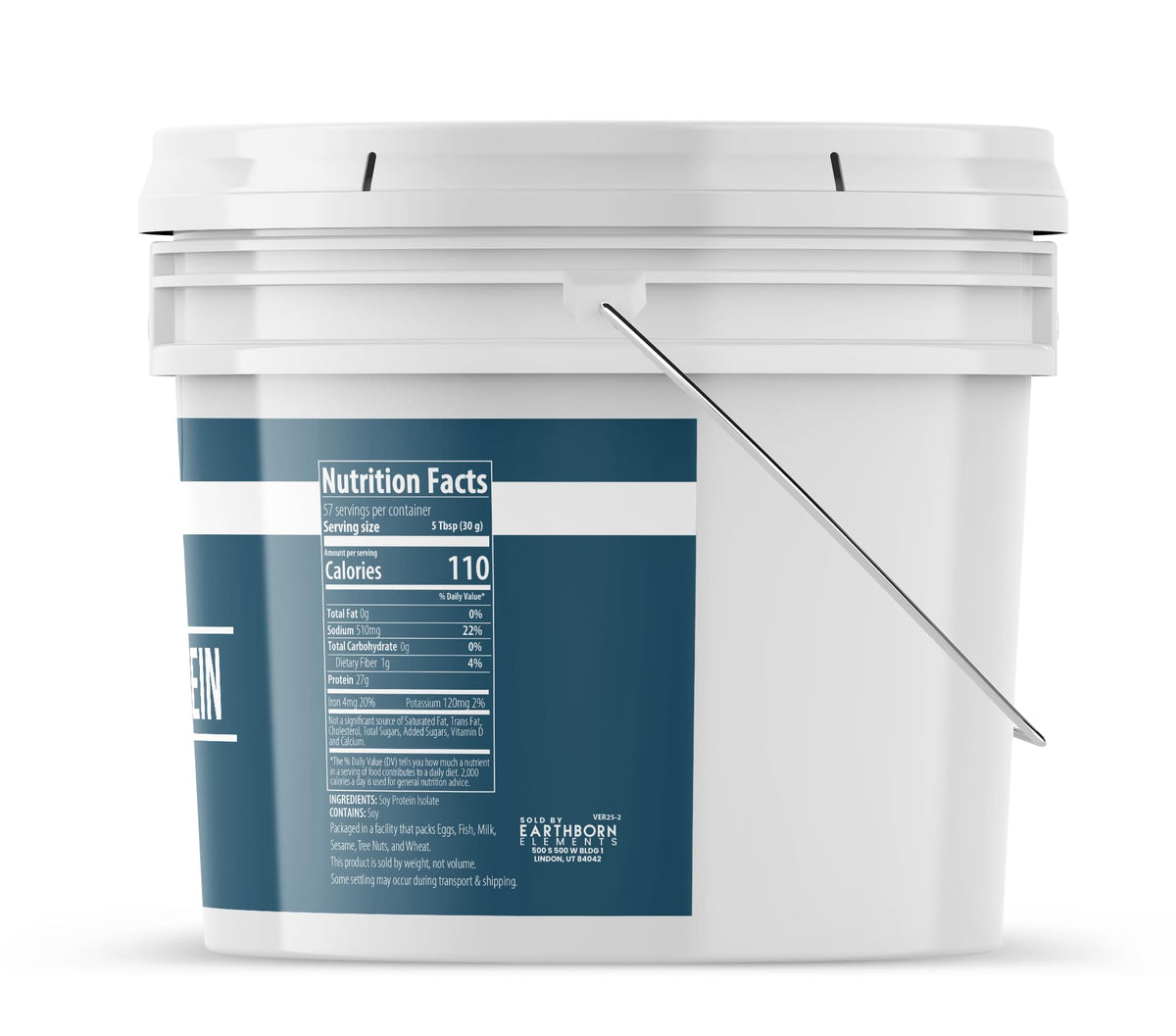 Earthborn Elements Soy Protein Powder - 60.8 Ounces - image 2