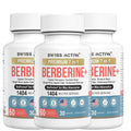 Swiss Activa+ Labs Organic Berberine 7-in-1, Ceylon Cinnamon, Ginger Root | Metabolic & Digestive Support, Turmeric, Apple Cider Vinegar & Bioperine for Absorption, 90 Day Supply