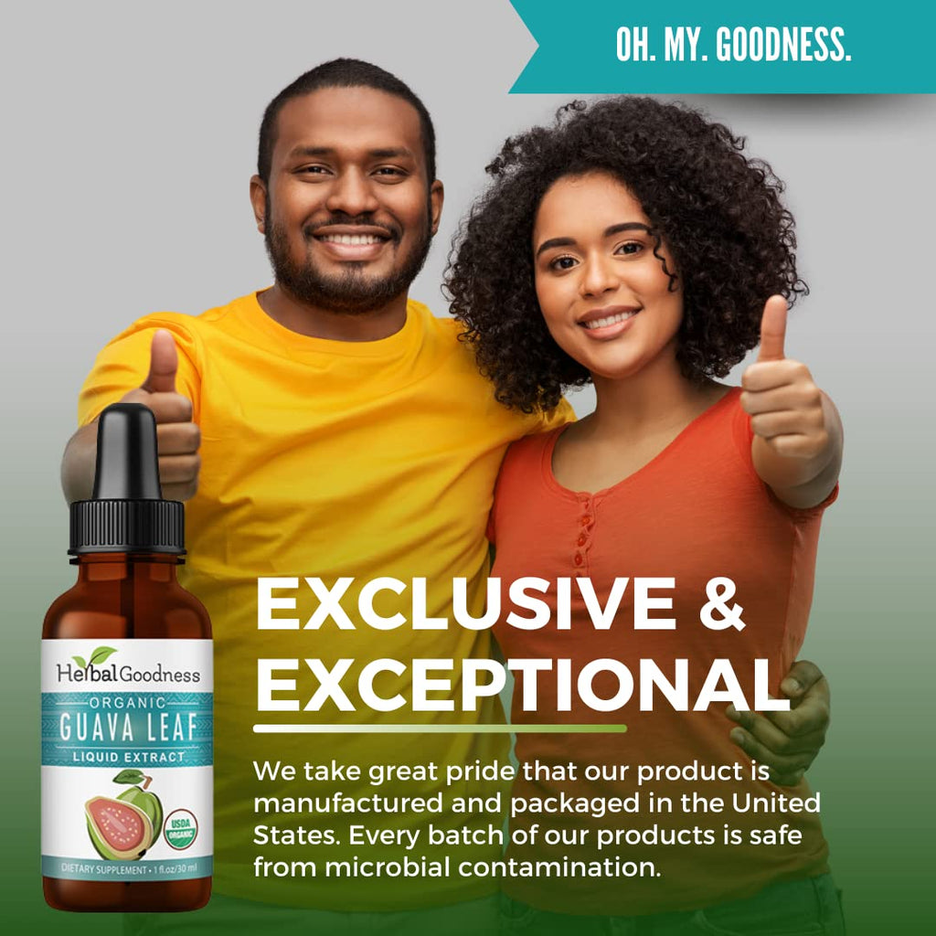 Herbal Papaya Organic Guava Leaf Extract - 1 Fl Oz - image 6
