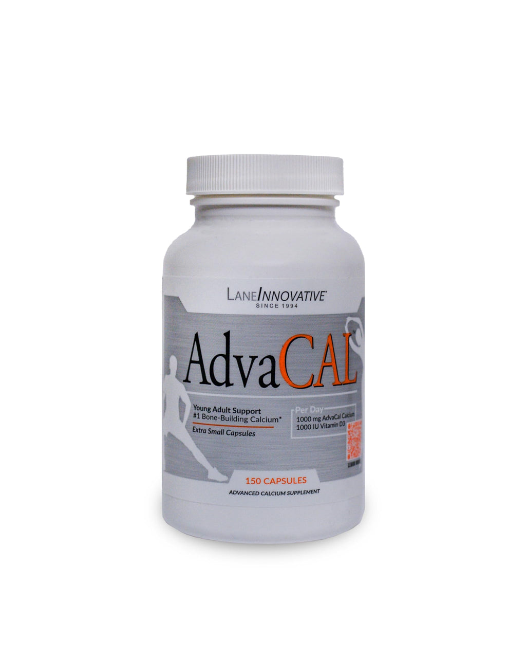 Lane Labs AdvaCAL 1000 Calcium Supplement - 150 Capsules
