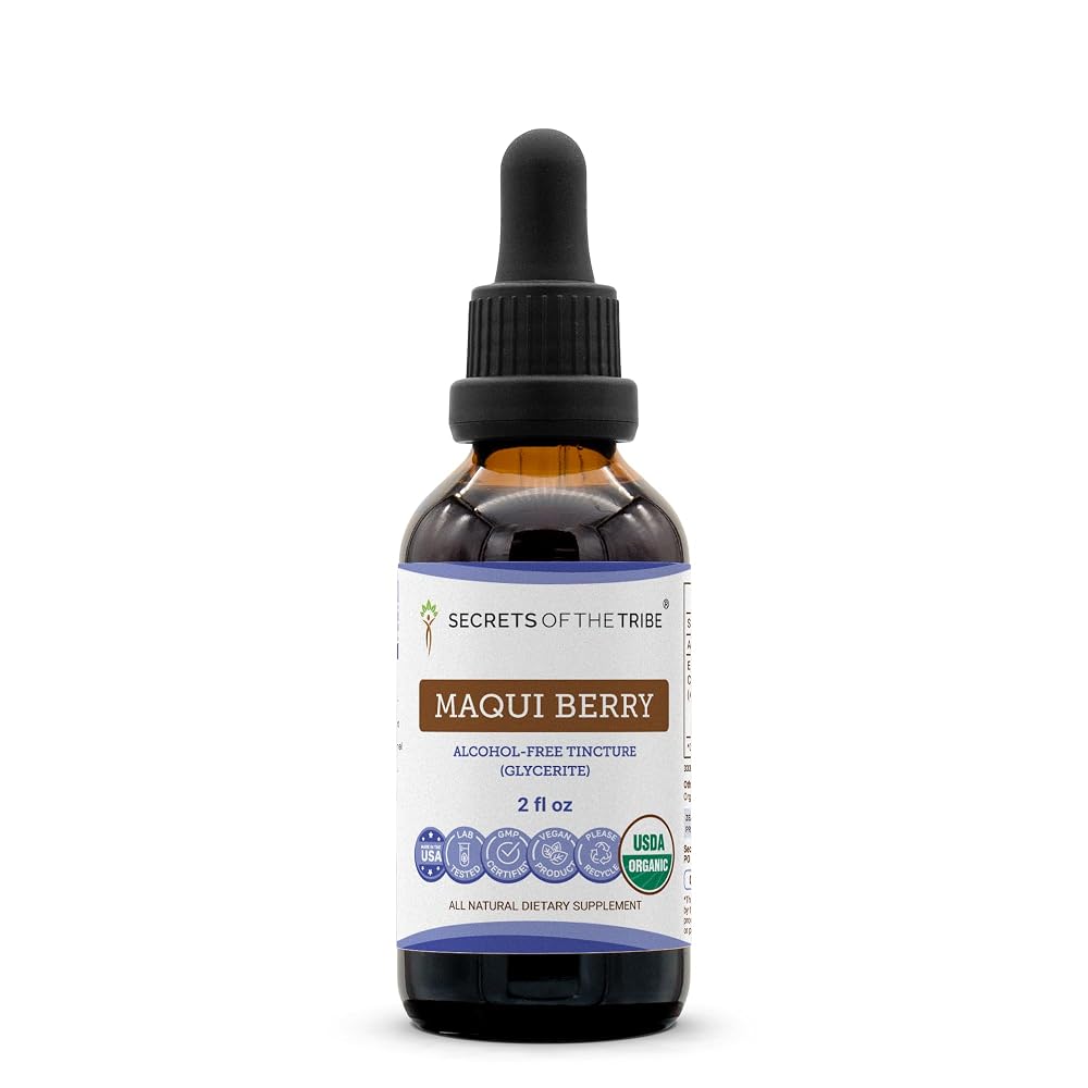 Secrets of the Tribe Maqui Berry Tincture Cardiovascular Support - 2 FL OZ
