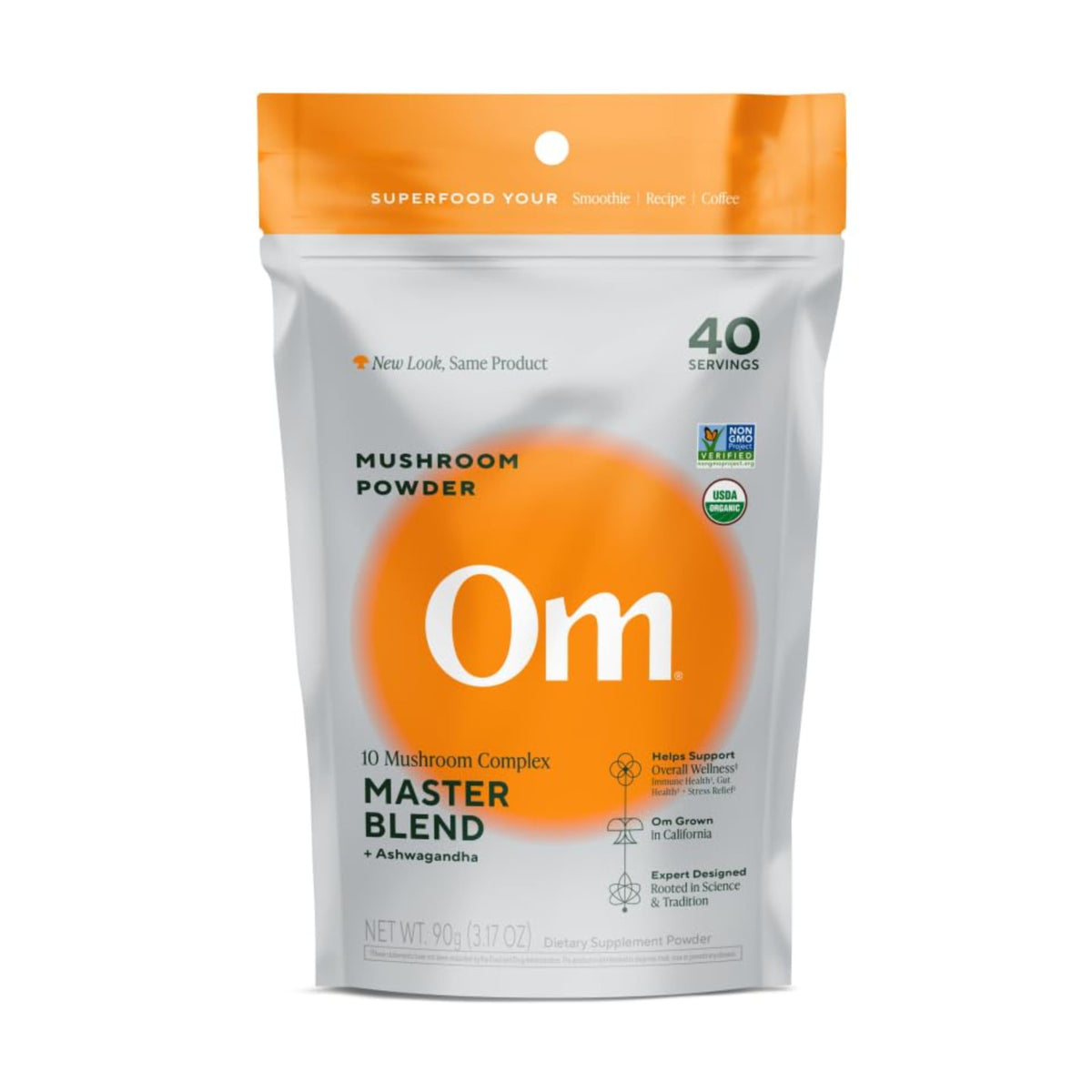 OM MUSHROOM SUPERFOOD Om Master Blend Mushroom Powder