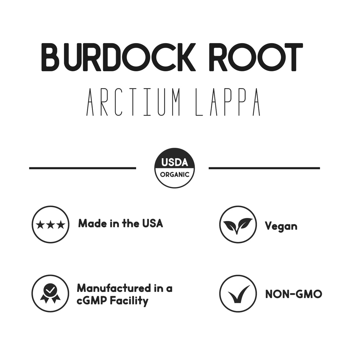 Primal Health Foods Organic Burdock Root 1000 mg - 120 Capsules - image 5