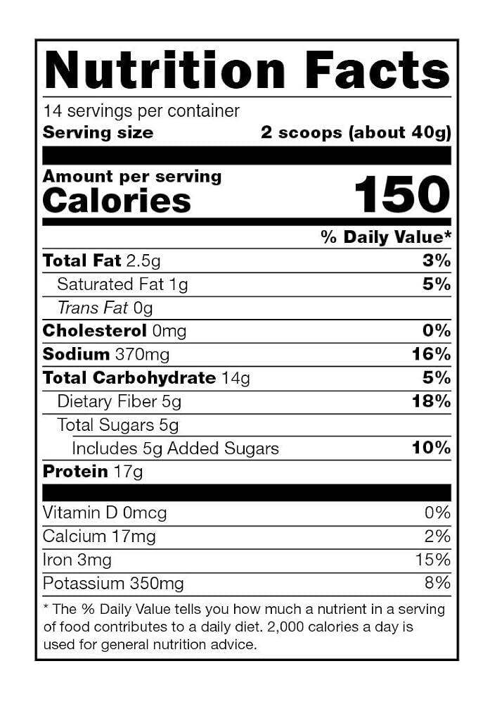 MCT Lean Vegan Protein Powder Blend Natural Vanilla - 14 Servings - image 2