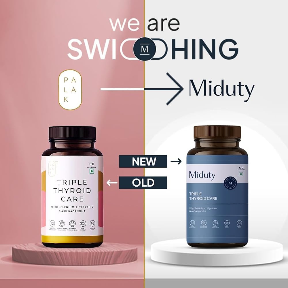 Generic Miduty Triple Thyro Care Supplement - 60 Capsules - image 3