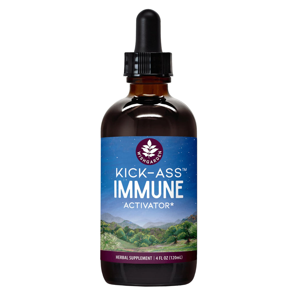 WishGarden Herbs Kick-Ass Immune Echinacea & Goldenseal Tincture - 4 Fl Oz - image 9