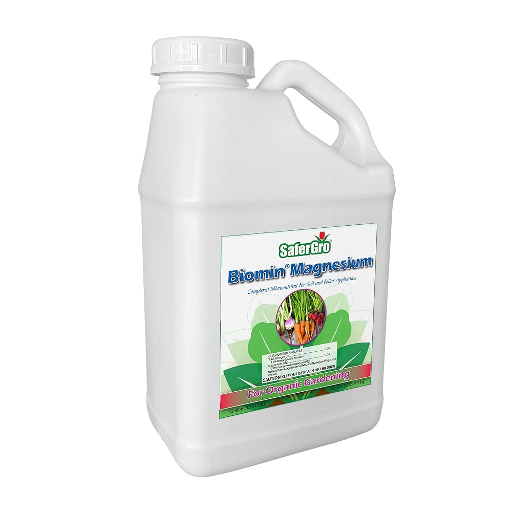 Safer Gro Biomin Magnesium Organic Liquid Fertilizer - 1 Gallon