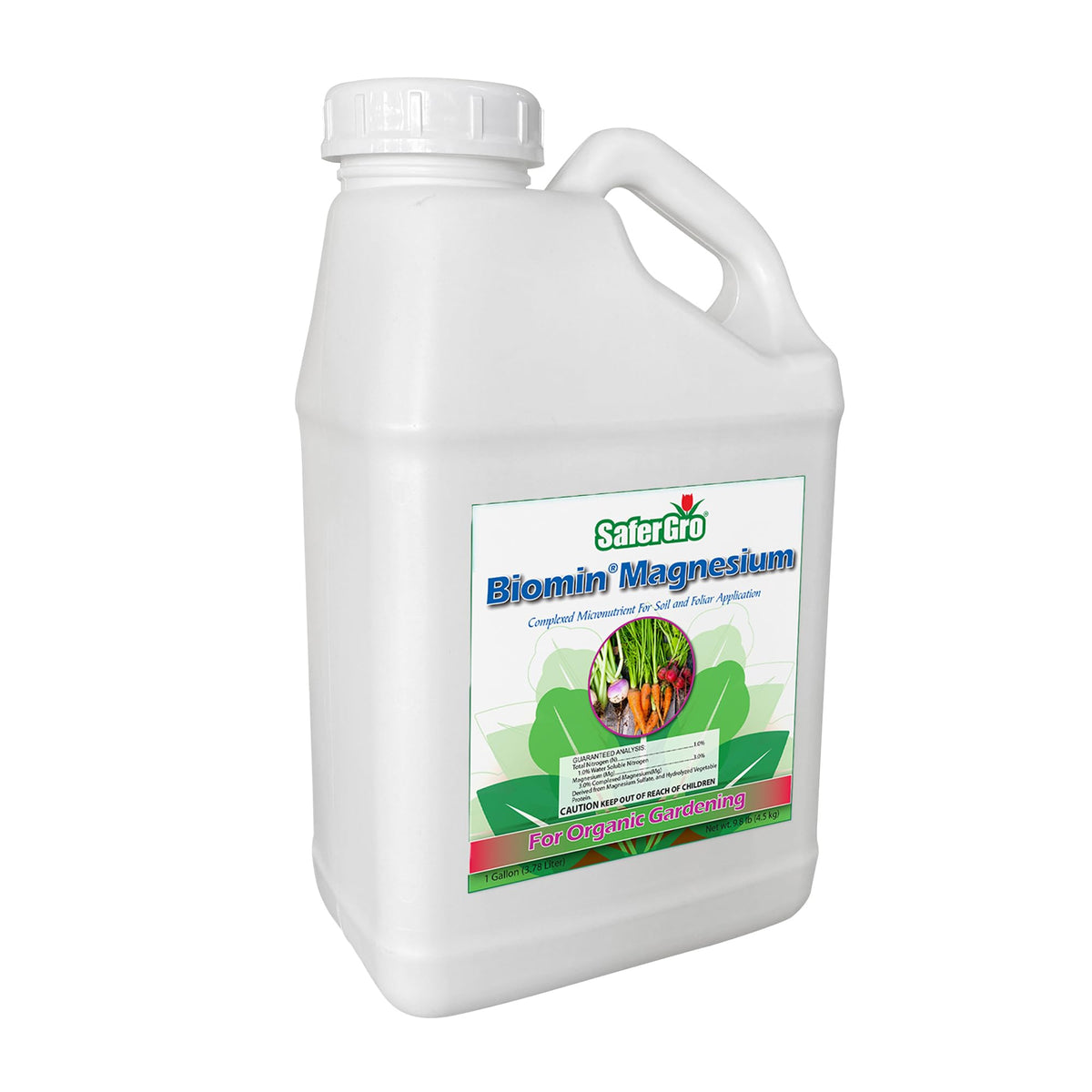 Safer Gro Biomin Magnesium Organic Liquid Fertilizer - 1 Gallon