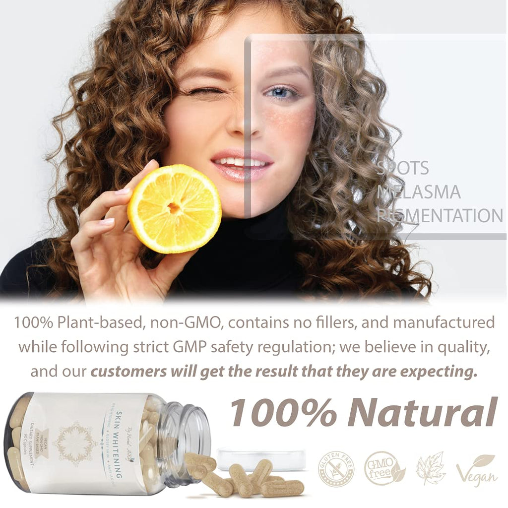 Herbal-avRay Glutathione Skin Whitening Capsules - 90 Vegan Capsules - image 6