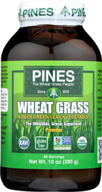 Pines Wheat Grass Powder - 10 oz (3-Pack)
