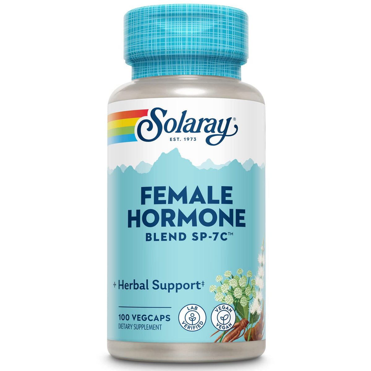 Solaray Female Hormone Blend SP-7C - 100 Vegan Capsules