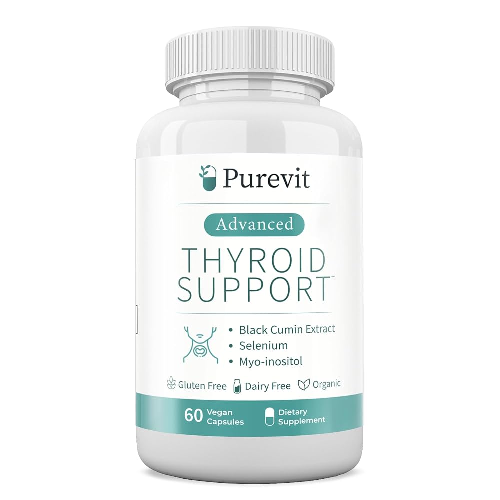 Purevit Advanced Thyroid Support Supplement - 60 Capsules