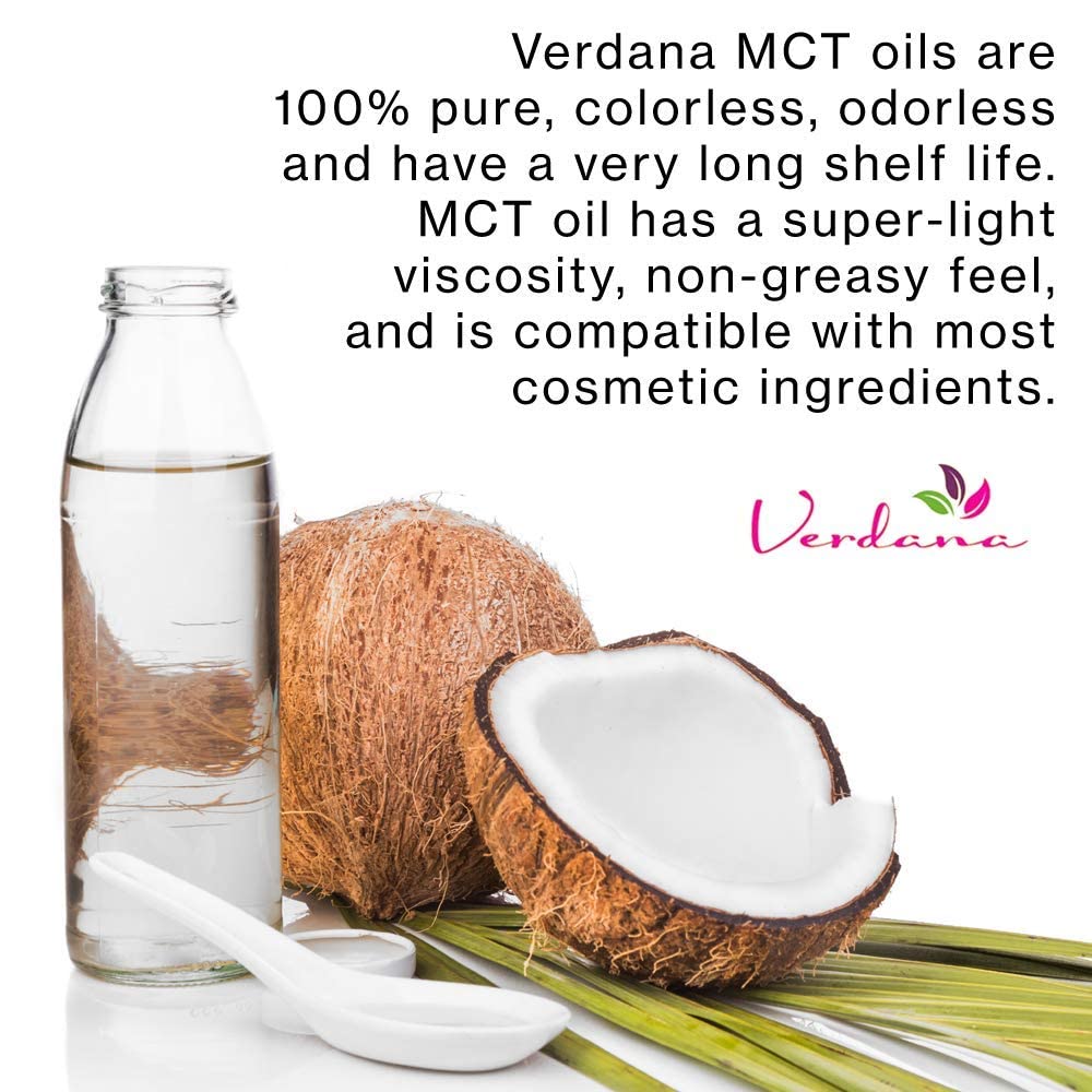 Verdana Organic MCT Oil Fractionated Coconut - 128 Fl Oz - image 7