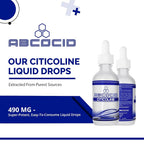 ABCOCID Citicoline Liquid Drops 490 mg - 4 Fl Oz - image 4