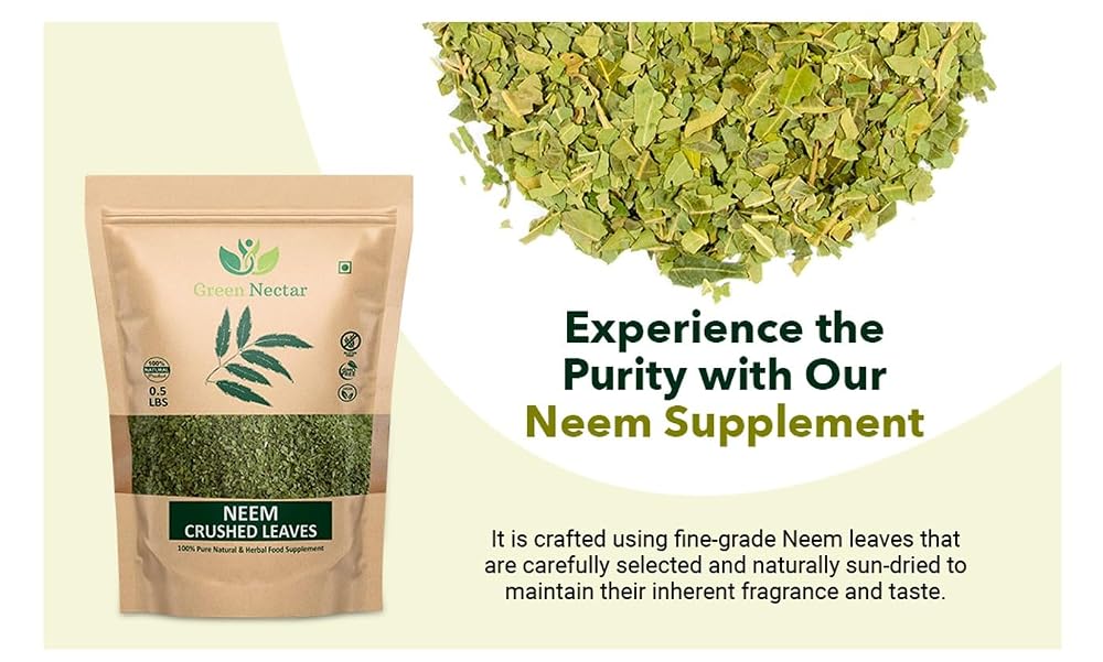 GREEN NECTAR Neem Leaf 8 Oz