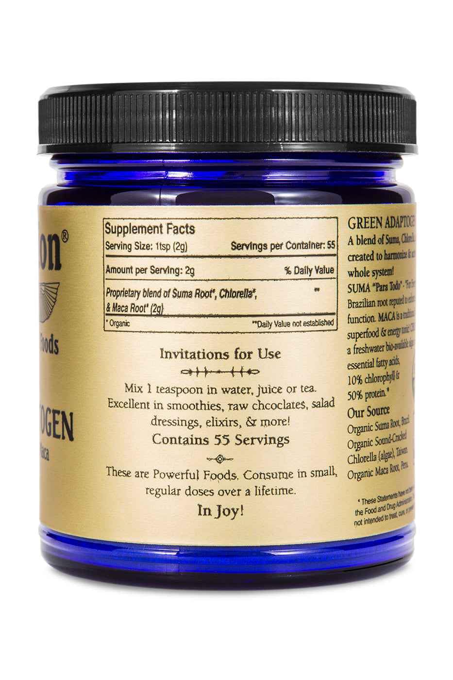 Sun Potion Green Adaptogen Powder - 111g - image 2