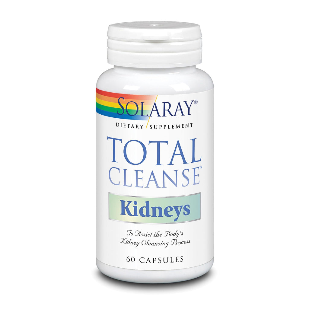SOLARAY Total Cleanse Kidney Supplement - 60 Vegetarian Capsules