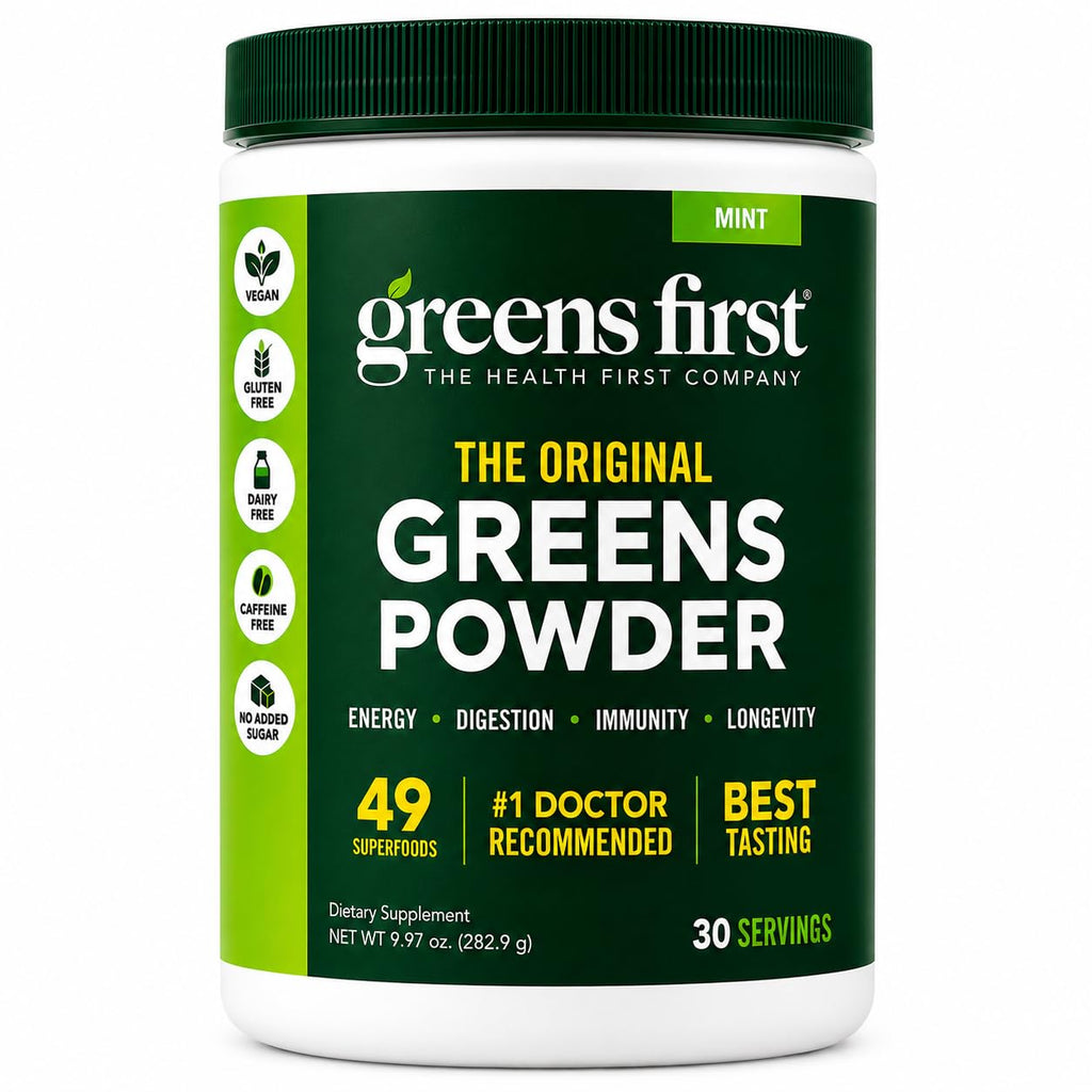 Greens First Original Greens Powder Mint - 30 Servings