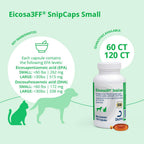 Eicosa3FF SnipCaps Omega-3 Free Fatty Acid Capsules - 120 Capsules - image 3