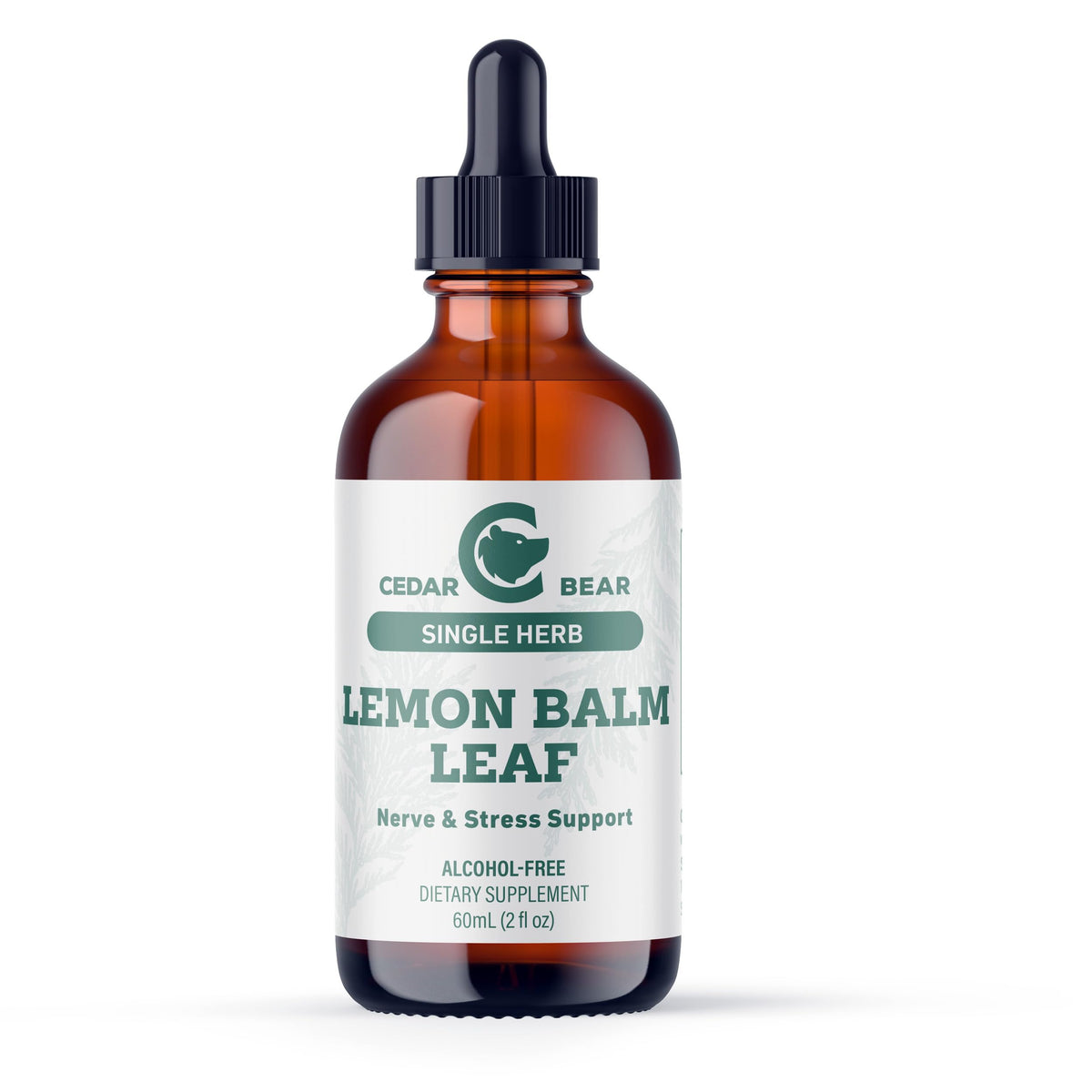 Cedar Bear Naturales Lemon Balm Leaf Liquid Herbal Supplement - 2 Fl Oz