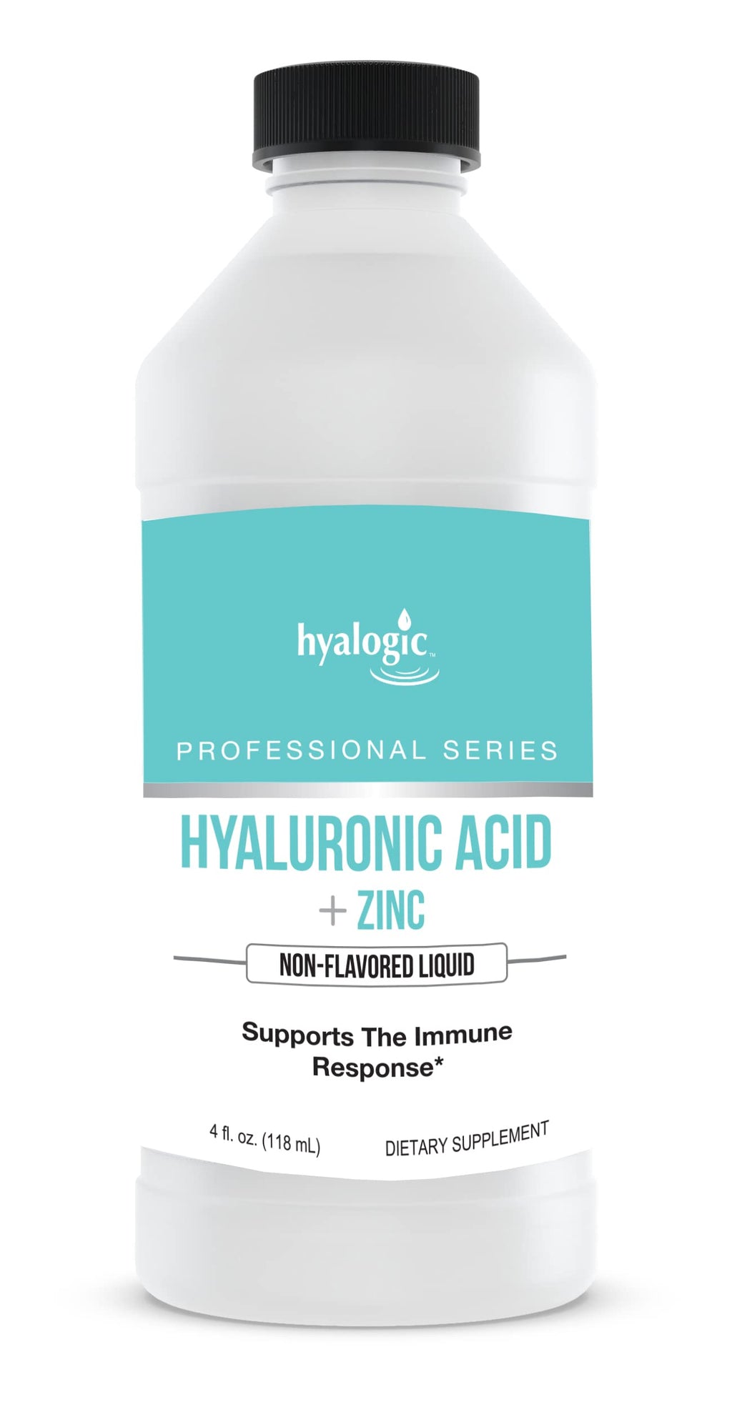 Hyalogic Liquid Zinc Supplement for Immune Support - 4 Fl Oz